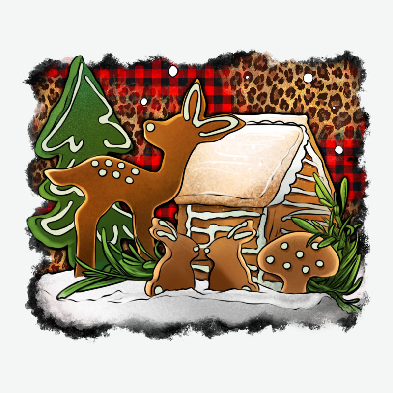 Christmas Cookies Buffalo Plaid Urban Heavy Tee by Jasminsmagicworld | Teevron