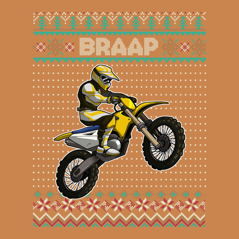 Christmas Motorcycle Motocross Braap Dirt Bike Xmas Heavyweight Hoodie by linhVisuals | Teevron