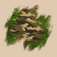 Camouflage Glitter Patch Heavyweight Sweatshirt | Teevron