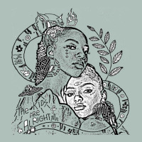 Chloe X Halle Playing One Off At Sob Black White Heavyweight Hoodie | Teevron