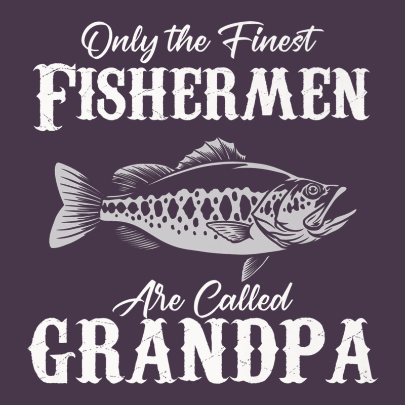 Mens Only The Finest Fishermen Grandad Premium Heavyweight Hoodie by linhVisuals | Teevron