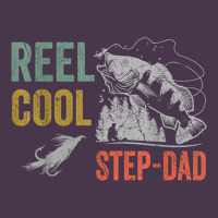 Mens Reel Cool Step Dad Fishing Funny Fathers Day Heavyweight Hoodie | Teevron