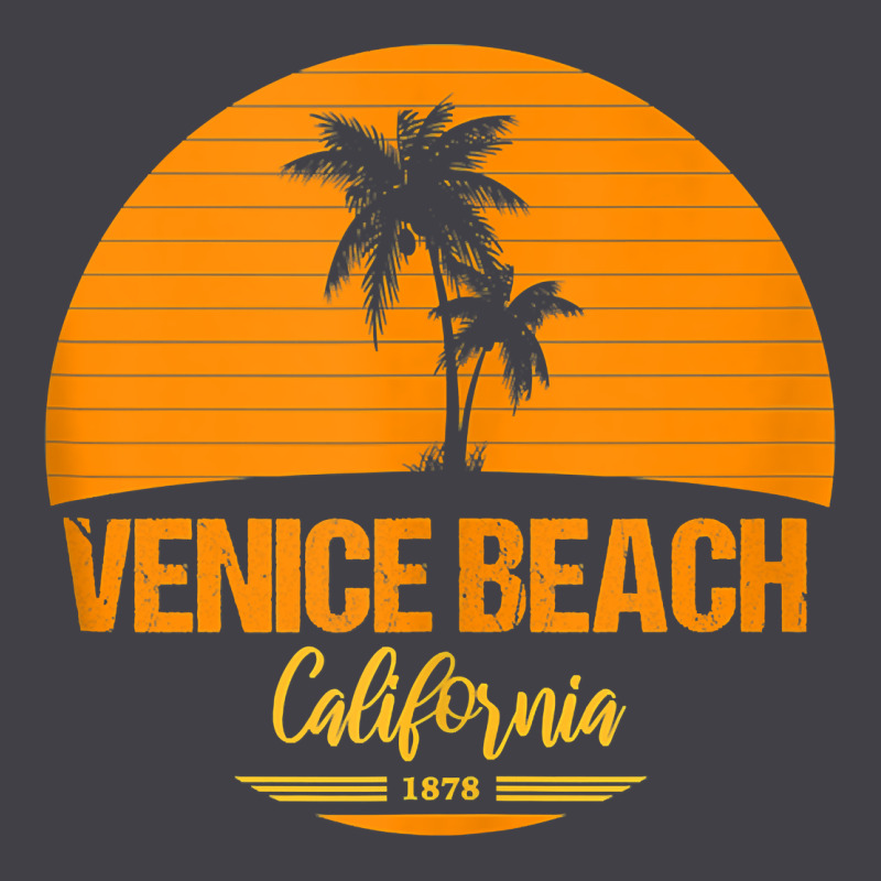 California Venice Beach Tank Top Heavyweight Hoodie by linhVisuals | Teevron