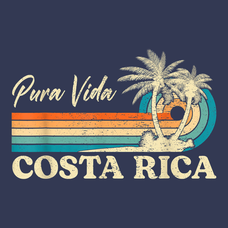 Costa Rica Retro Beach Vacation Costa Rica Souvenir Beach T Shirt Heavyweight Hoodie by linhVisuals | Teevron