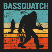 Bassquatch! Funny Bigfoot Fishing Outdoor Retro Heavyweight Hoodie | Teevron