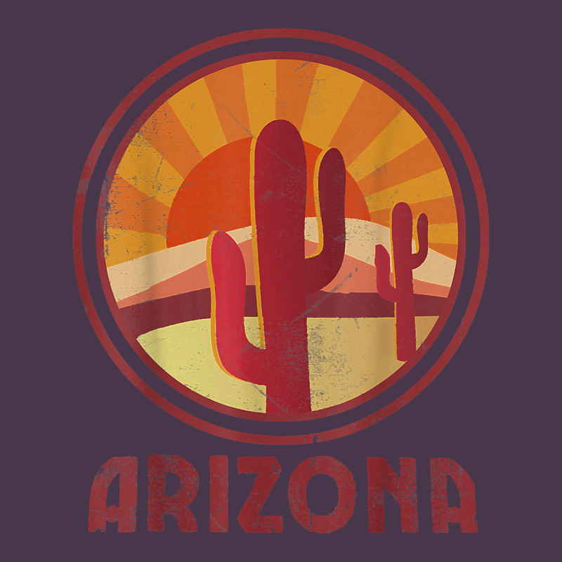 Arizona Cactus Sunset Scene Graphic T Shirt Heavyweight Hoodie by linhVisuals | Teevron