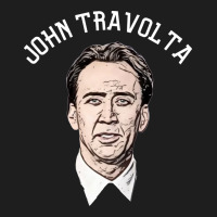 Sports Nicolas Cage As John Travolta Heavyweight Hoodie | Teevron