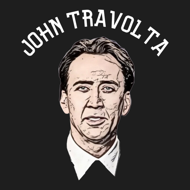 Sports Nicolas Cage As John Travolta Heavyweight Hoodie by linhVisuals | Teevron