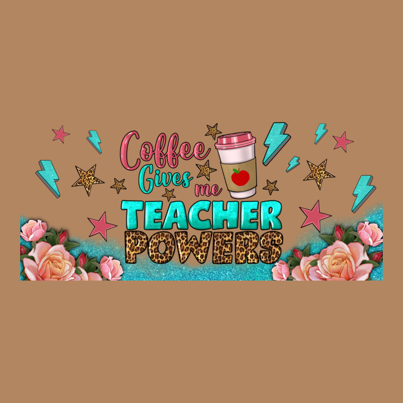Coffe Gives Me Teacher Powers Libbey Glass Long Sleeve Tee by BundleAndBundleShop | Teevron