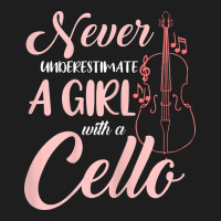Never Underestimate A Girl With A Cello Heavyweight Hoodie | Teevron