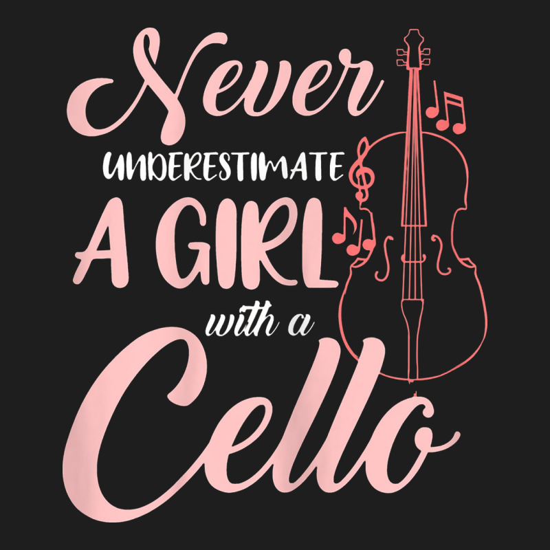 Never Underestimate A Girl With A Cello Heavyweight Hoodie by linhVisuals | Teevron