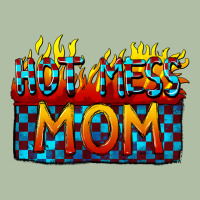 Hot Mess Mom Mother's Day Urban Heavy Tee | Teevron