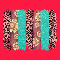 Valentine's Day Floral Leopard Brushstroke Zipper Hoodie | Teevron