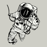 Astronaut In The Space Heavyweight Hoodie | Teevron