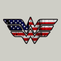 Wonder Woman American Flag Heavyweight Hoodie | Teevron