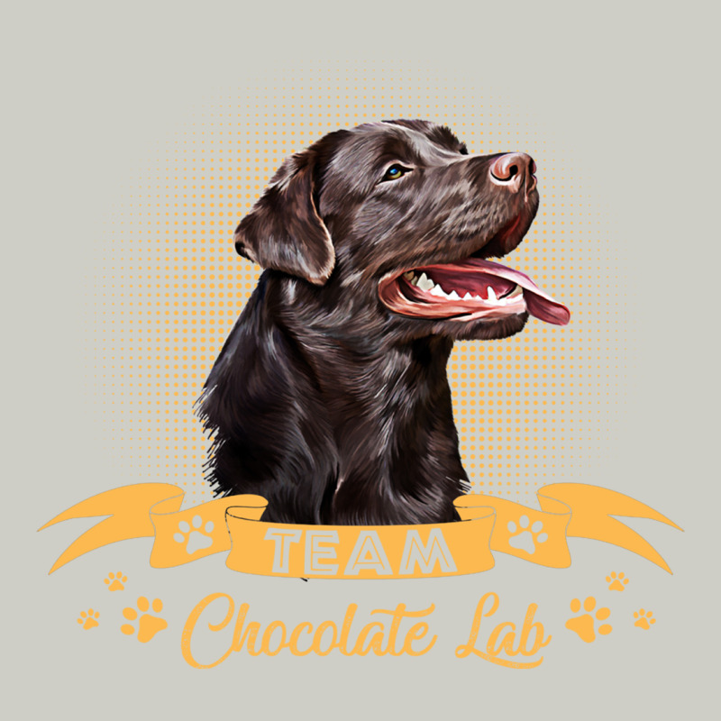Labrador Retriever Team Chocolate Lab Funny Heavyweight Hoodie by linhVisuals | Teevron
