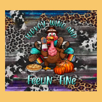 Turkey Wine And Feelin Fine Tumbler Vintage Hoodie | Teevron