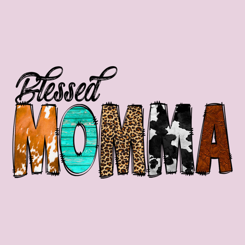 Blessed Momma Ladies Tee by CowCowDesign | Teevron