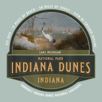 Indiana Dunes National Park Lake Michigan Beach Trails T Shirt Heavyweight Hoodie | Teevron