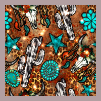 Western Gemstone Aztec Seamless Pattern Vintage Hoodie | Teevron