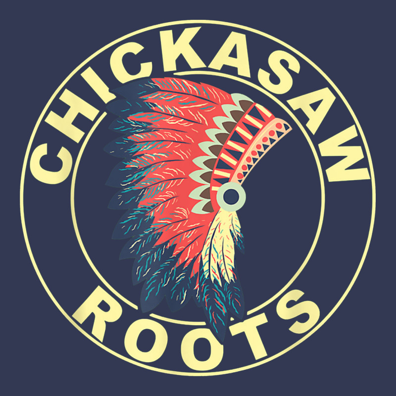 Chickasaw Roots Headdress Native American Chickasaw Nation Heavyweight Hoodie by linhVisuals | Teevron
