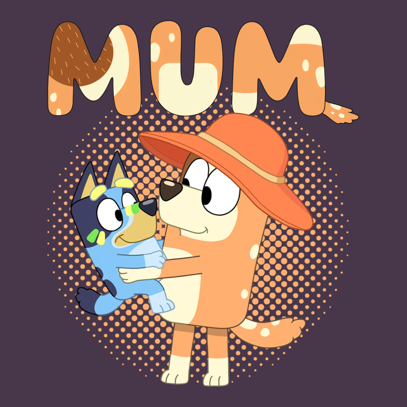 Bluey Mum Heavyweight Hoodie by linhVisuals | Teevron