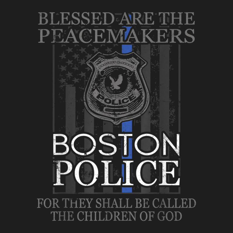 Boston Police Shirt Saint Michael Police Officer Prayer Heavyweight Hoodie by linhVisuals | Teevron