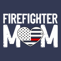 Female Firefighter Mom Thin Red Line Flag Firefighting Premium Heavyweight Hoodie | Teevron