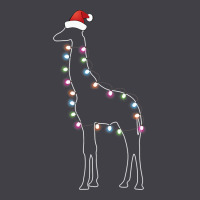 Santa Giraffe Christmas Color Led Heavyweight Hoodie | Teevron