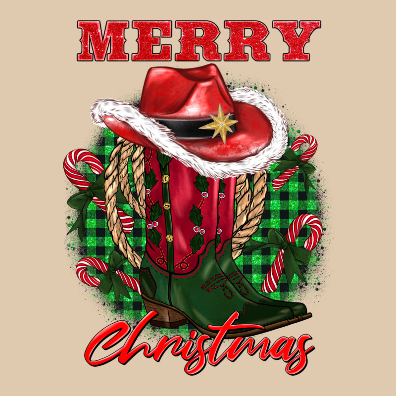 Merry Christmas Boots Hat Rope Heavyweight Sweatshirt by AdoDesignShop | Teevron