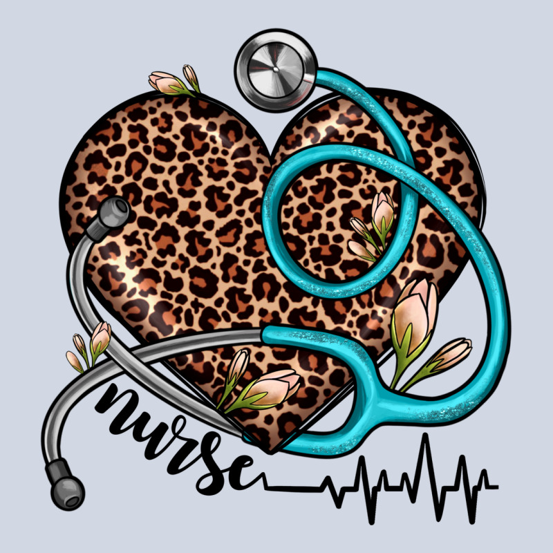 Nurse Leopard Heart Premium Sweatshirt by JahusDesignShop | Teevron