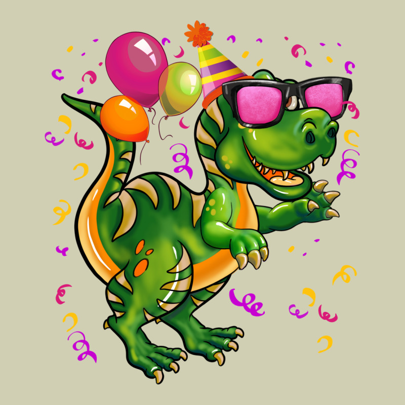 Birthday T Rex Pink Heavy Core Tee by CowGirlArtShop | Teevron