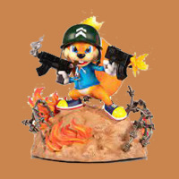 Conker The Squirrel, Bad, Video Game, Game, Green, Squirel Heavyweight Hoodie | Teevron