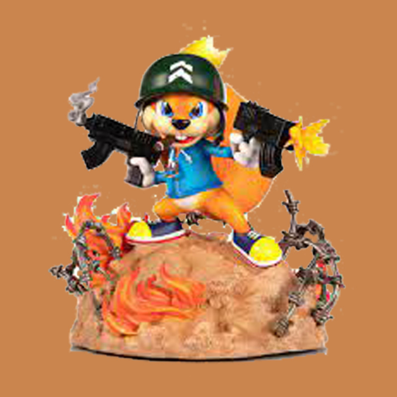 Conker The Squirrel, Bad, Video Game, Game, Green, Squirel Heavyweight Hoodie by linhVisuals | Teevron