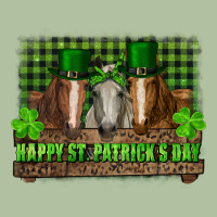 Happy St. Patrick's Day Horses With Leprechaun Hat And Bandana Urban Hoodie | Teevron