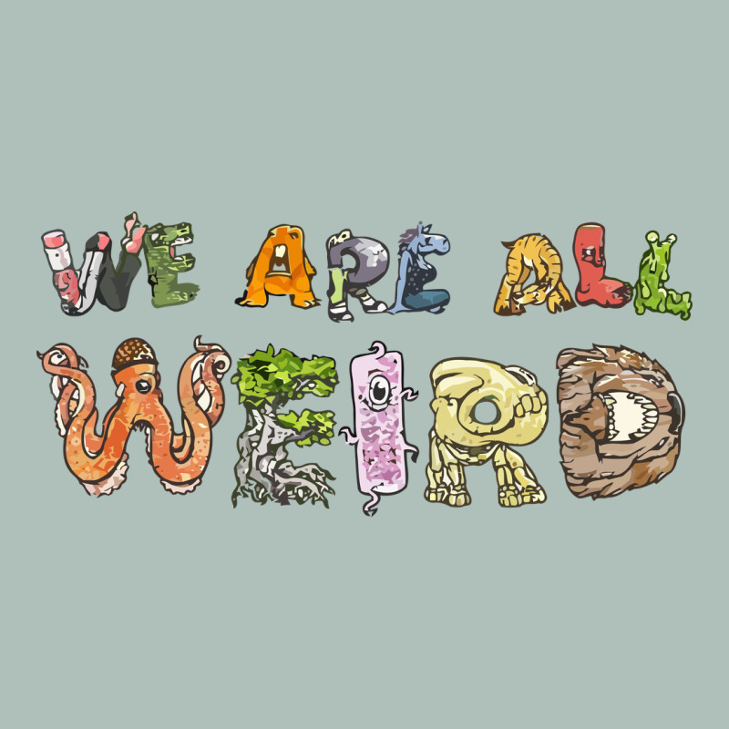 We Are All Weird Heavyweight Hoodie by linhVisuals | Teevron