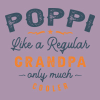 Mens Poppi Like A Regular Grandpa Funny Fathers Day Heavyweight Hoodie | Teevron