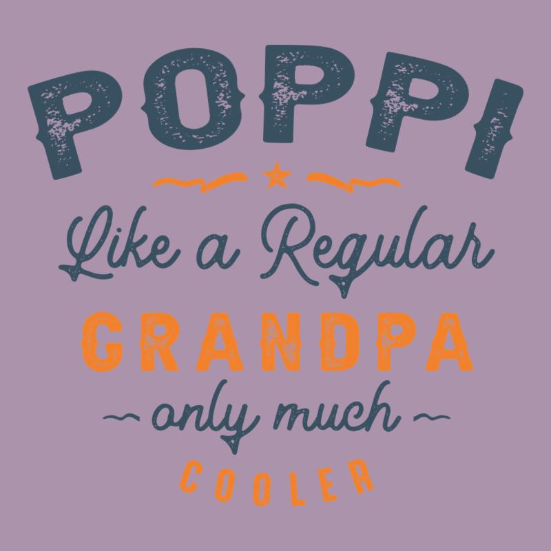 Mens Poppi Like A Regular Grandpa Funny Fathers Day Heavyweight Hoodie by linhVisuals | Teevron
