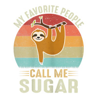 womens my favorite people call me sugar cute sloth lover grandma | Teevron