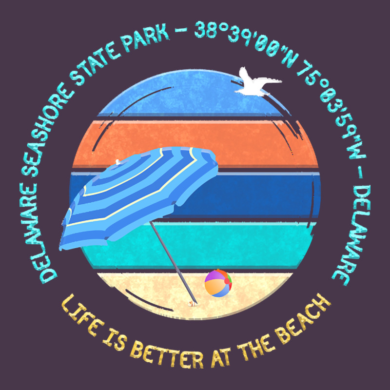 Delaware Seashore State Park T  Shirt Delaware Seashore State Park, De Heavyweight Hoodie by linhVisuals | Teevron