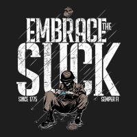 Embrace The Suck Vintage Heavyweight Hoodie | Teevron