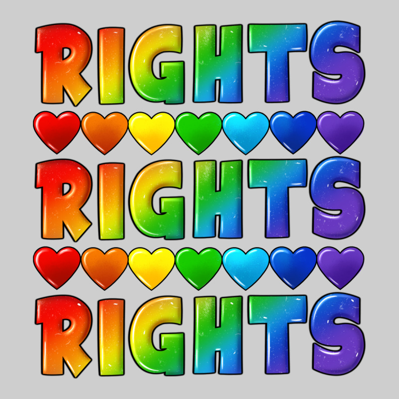 Rights Rights Rights Pride Premium Tee by CowGirlArtShop | Teevron