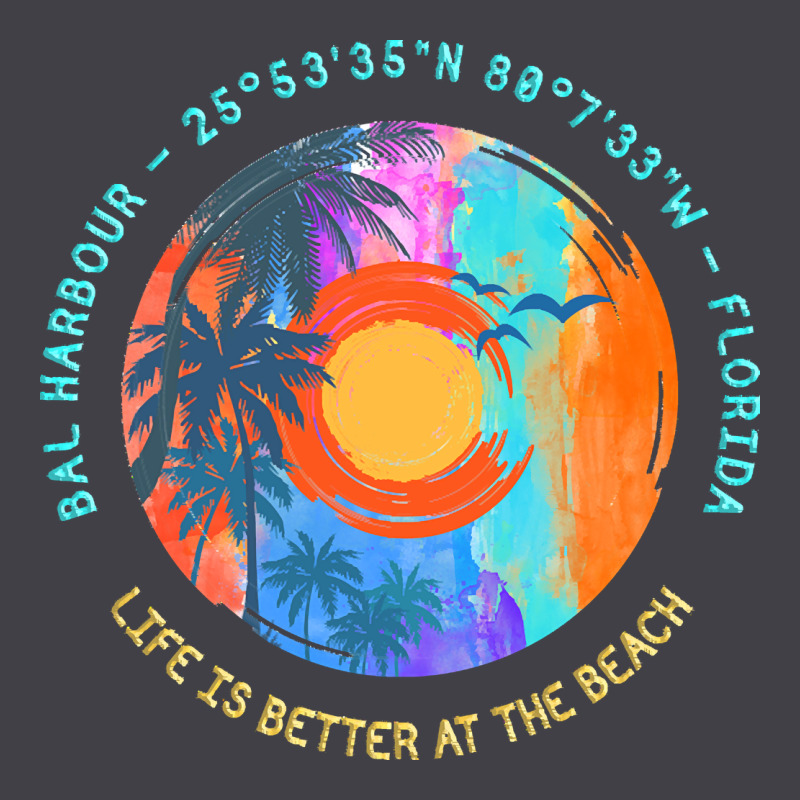 Bal Harbour T  Shirt Bal Harbour, Miami  Dade County, Florida T  Shirt Heavyweight Hoodie by linhVisuals | Teevron