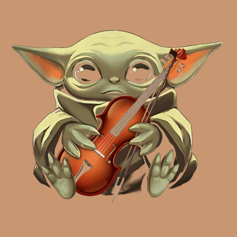 Baby Yoda Hug Violin [tb] Heavyweight Hoodie by linhVisuals | Teevron