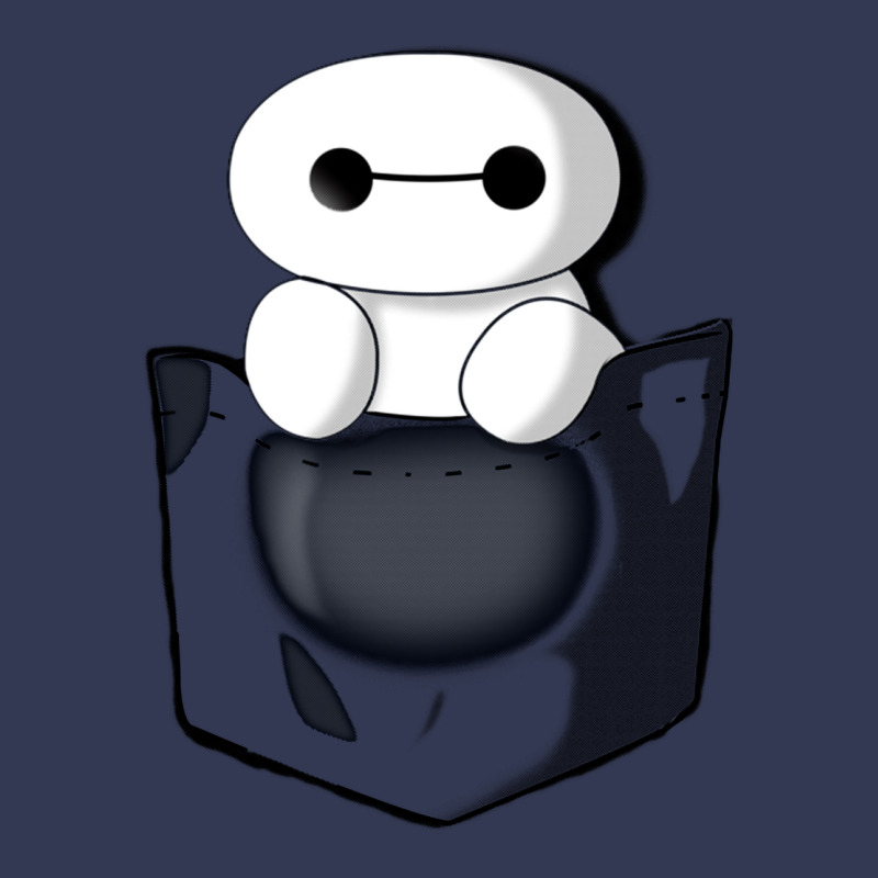 Baymax In Pocket Heavyweight Hoodie by linhVisuals | Teevron