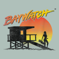 Baywatch Lifeguard Sunset T Shirt Heavyweight Hoodie | Teevron
