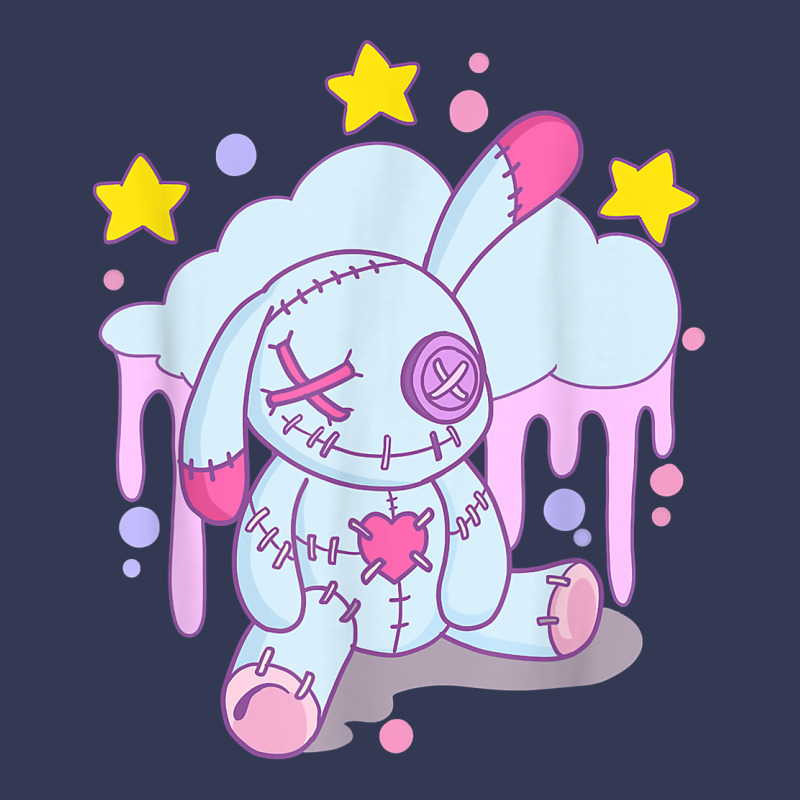 Bunny Pastel Goth Voodoo Doll T Shirt Heavyweight Hoodie by linhVisuals | Teevron