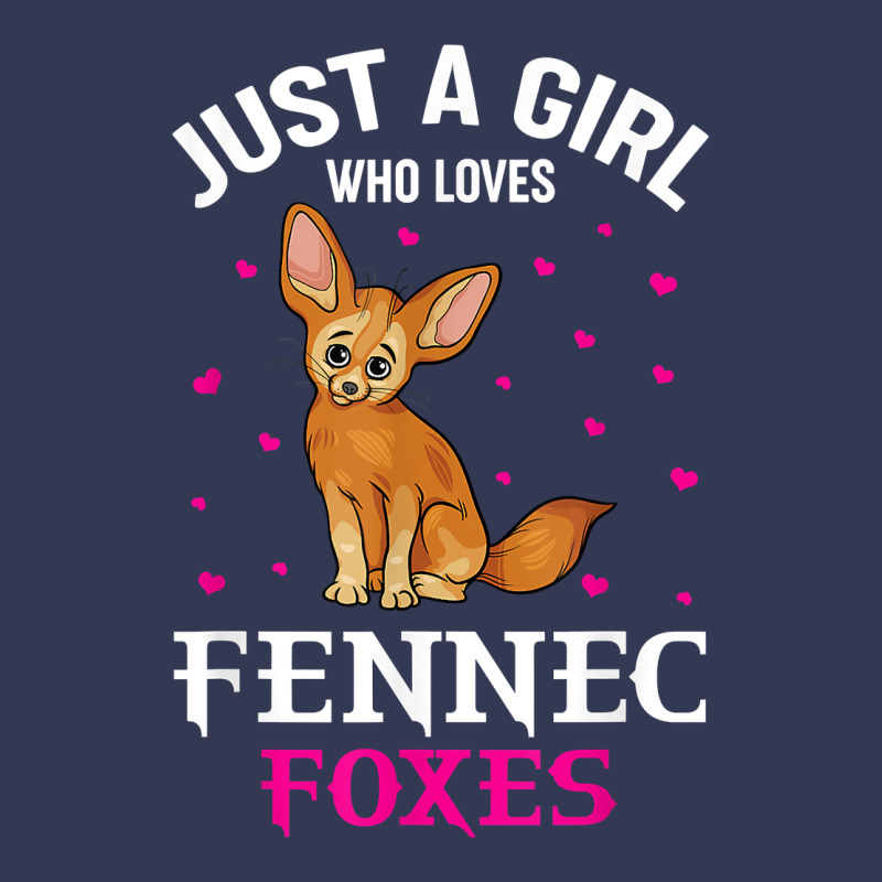 Fennec Fox Just A Girl Who Loves Fennec Foxes T Shirt Heavyweight Hoodie by linhVisuals | Teevron