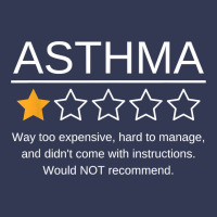 Funny Asthma Awareness One Star Rating Inhaler Wheezy Breath T Shirt Heavyweight Hoodie | Teevron