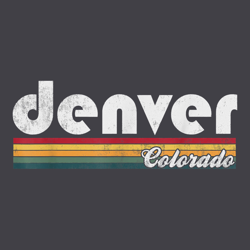 Denver Colorado Vintage 70's 80's Retro Style Men Women T Shirt Heavyweight Hoodie by linhVisuals | Teevron
